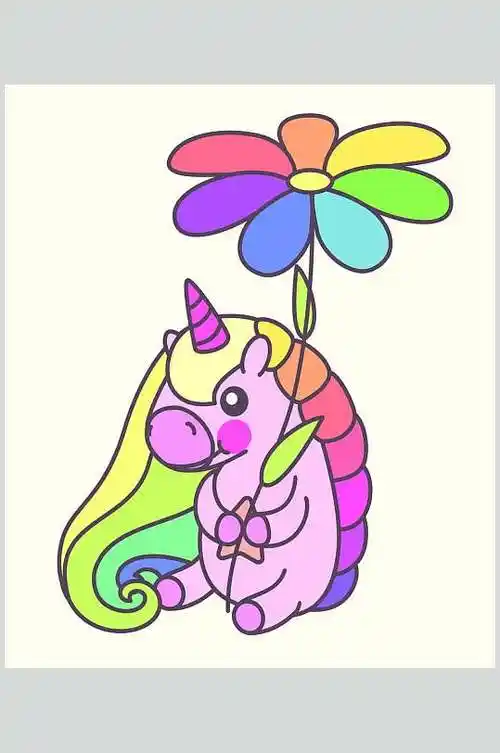 卡通彩虹矢量图图片-卡通彩虹矢量图设计素材-卡通彩虹矢量图模板下载