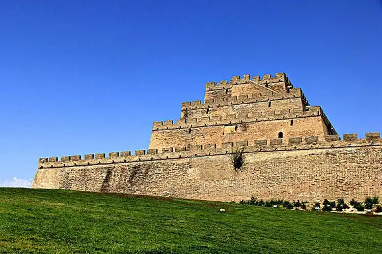 榆林镇北台图片_榆林镇北台高清图片_全景视觉