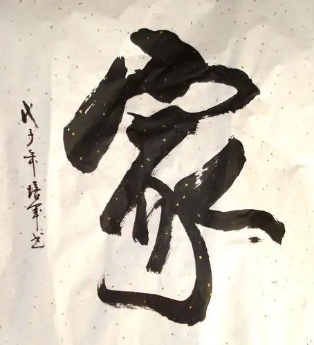 请各位提供一些"家"字的书法作品照片,只需这一个字的.谢谢!