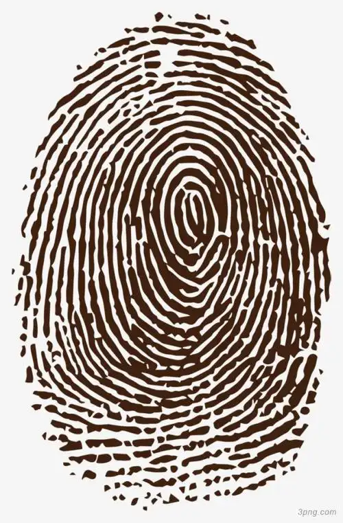 创意指纹png素材透明免抠图片其他元素