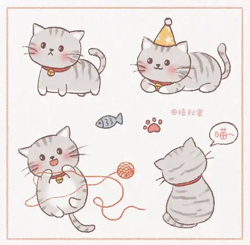 小猫咪～|简笔画
