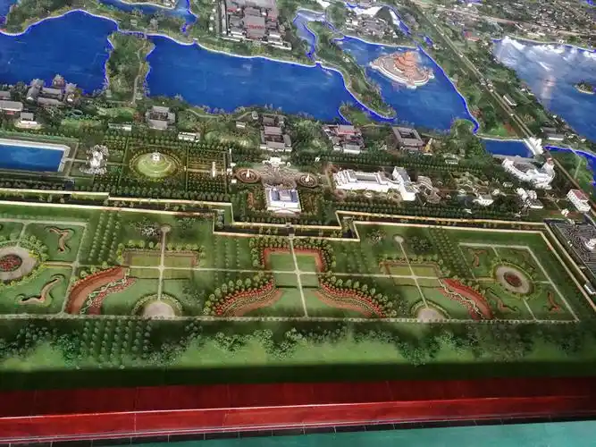 圆明园模型沙盘