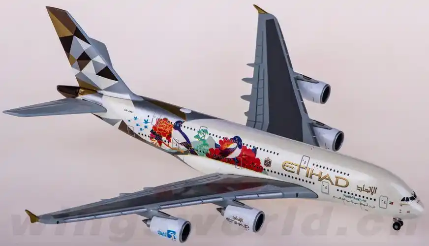 535014 etihad airways 阿提哈德航空 airbus a380-800 a6-apd choose