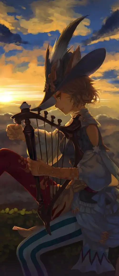 ff14--elf-jy_ff14_涂鸦王国插画