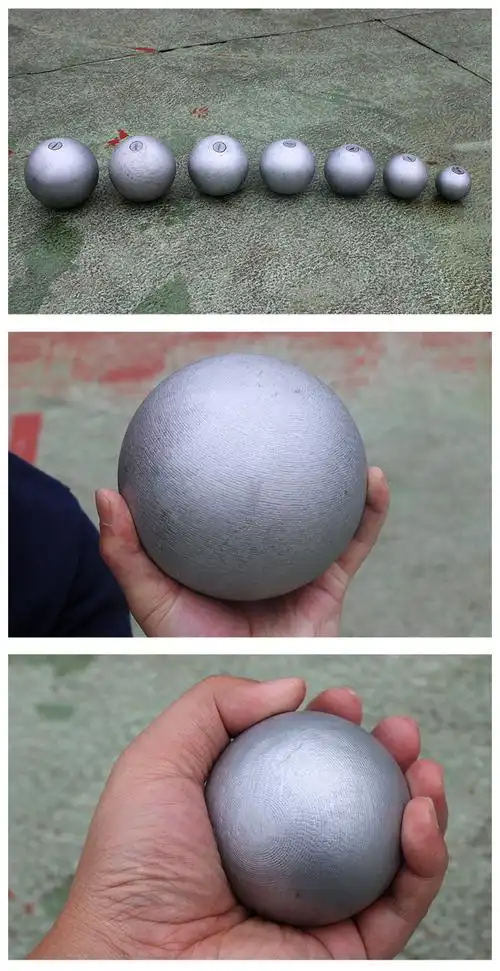 足重标准铅球公斤.公斤运动健身器材高考中考实心铸铁球 1kg