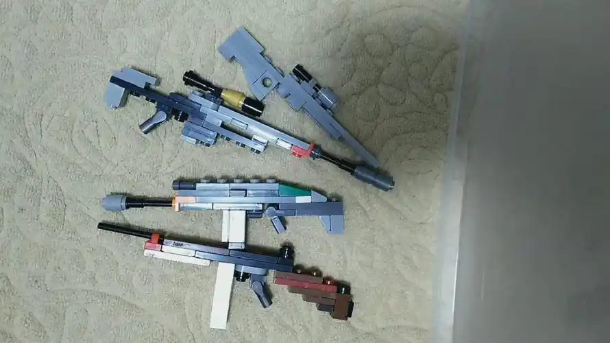 乐高小枪合集(我其实用的是国产零件,勿喷)