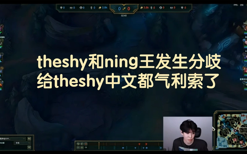 开庭!ning和theshy换线问题分歧,宁王认为自己要刷,ts认为宁要保下路