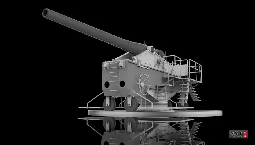 克虏伯海岸炮水平一般望指教