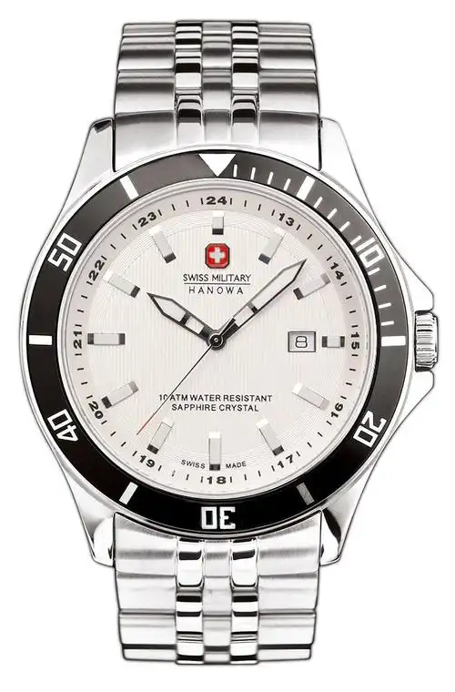 简洁大方swissmilitaryml319瑞士军表