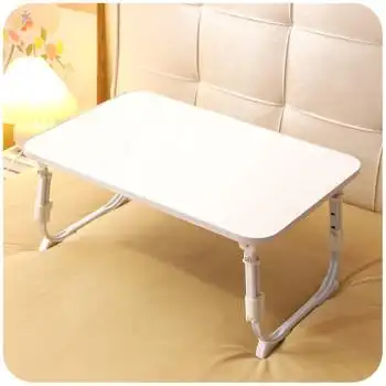 京选优品折叠床上小桌子卧室学习书桌可升降电脑桌宿舍学生懒人飘窗桌