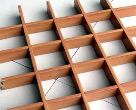 恒秾装饰格栅包工包料 时尚高档铝格栅天花吊顶 葡萄架顶