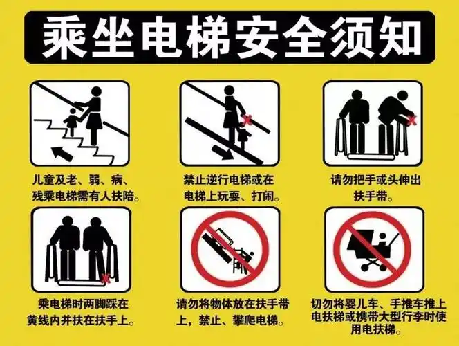 警惕| 安全乘坐扶梯,让孩子远离危险!_电梯