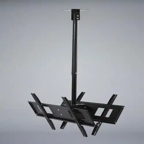 电视机挂架悬吊架通用伸缩旋转吊装支架双面32显示器50吊顶架55寸 b款