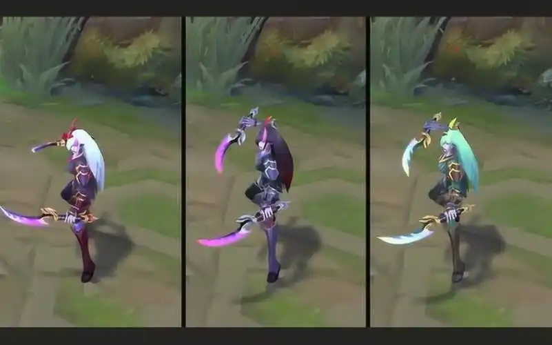 腥红之月 卡特琳娜 特效及炫彩皮肤预览