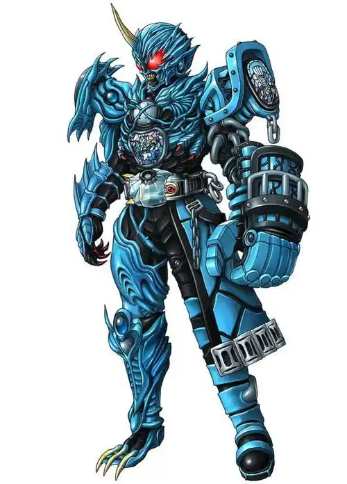 五位假面骑士的异类形态,独角雪狼霸气朝天,空我很狂野