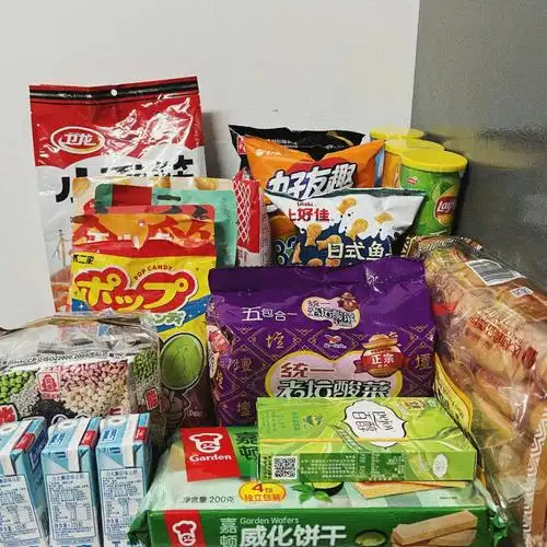 今天份进货家里的零食角落06