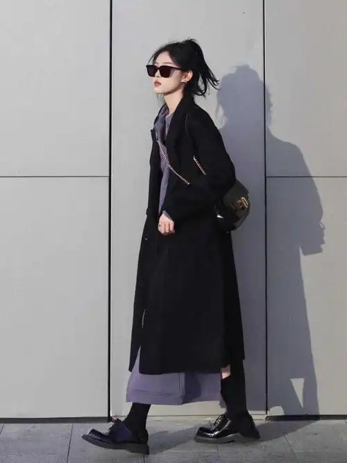 冬季穿黑色衣服太枯燥不妨试试这些搭配方式帅气酷炫又保暖