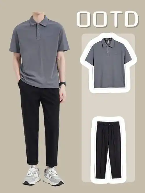 25-30岁男士穿搭高级感成熟风 | 夏季韩系通勤_整体_气质_造型