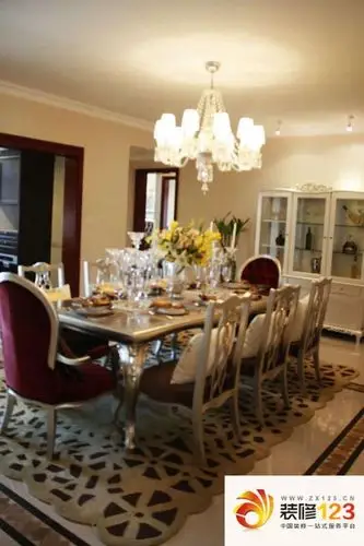 帝景苑样板间210o户型餐厅 .