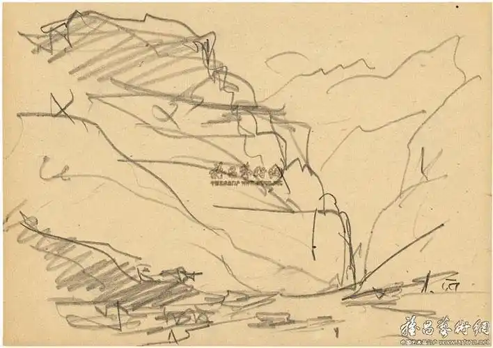 江西井冈山速写