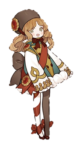 小裙子 可爱复古少女 手帐免扣素材人物