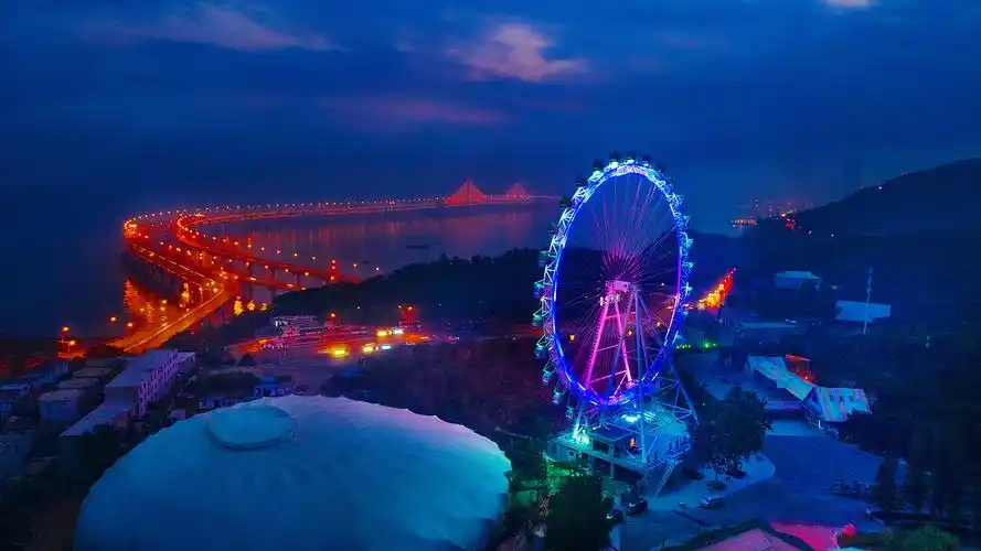 大连森林动物园摩天轮