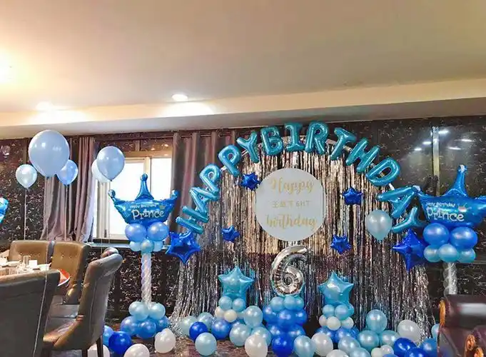 家庭式小型生日派对场地布置也可以这么精致广西新百合策划