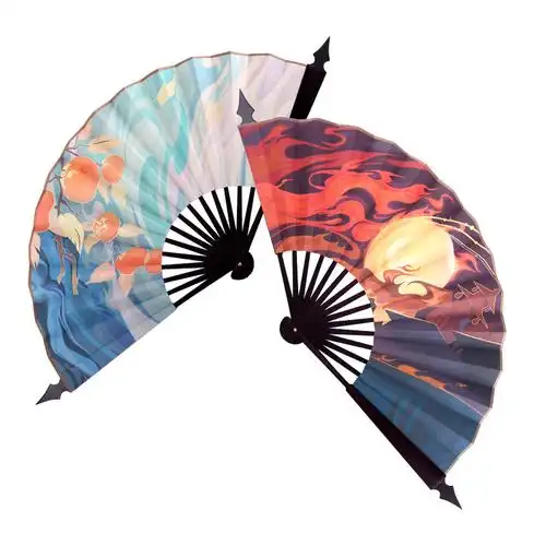 三分妄想阴阳师cos不知火阿离觉醒前小扇子和风折扇cospaly道具