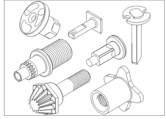 产品名称: 特殊冷锻零件