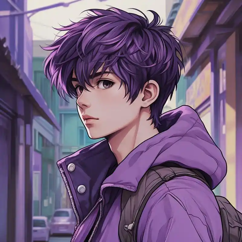 每一个都散发着神秘又迷人的气息,仿佛从漫画世界里走出来的男主角.