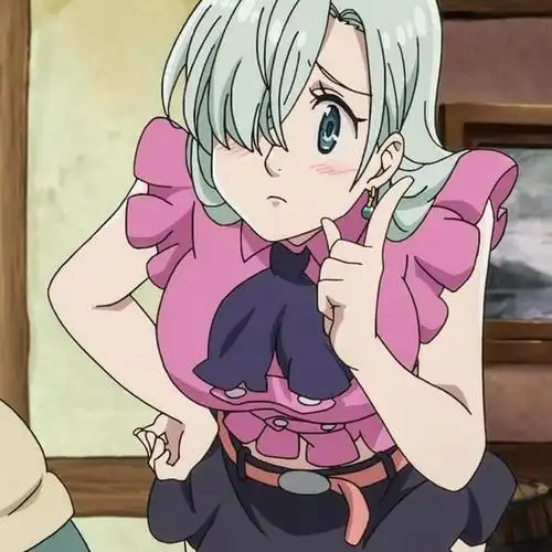 《七大罪》动漫头像壁纸自剪分享,伊丽莎白·里昂妮丝