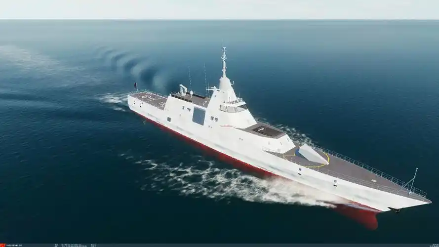 dcs world 056b隐身导弹护卫舰狼群战术展示