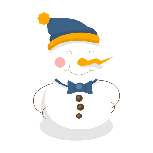雪人图片卡通
