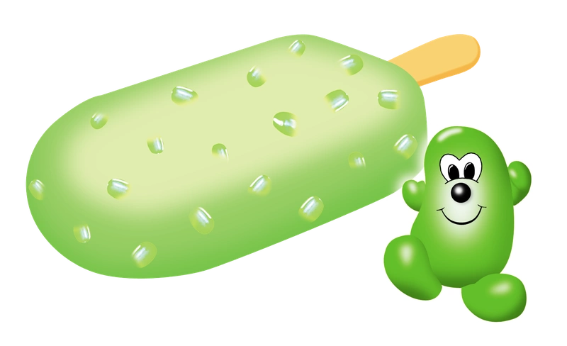 绿豆,雪条,卡通,豆卡通,豆,雪糕,冰淇淋图片