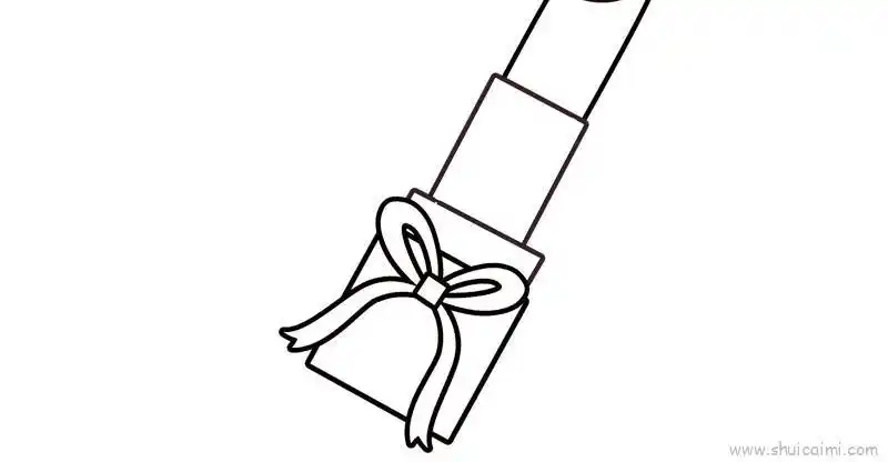 情人节礼物口红儿童画怎么画 情人节礼物口红简笔画简单又好看