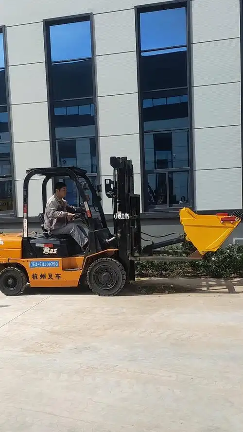 叉车改装铲车可以两用省时省人工