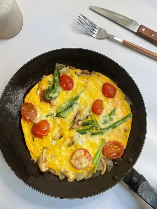 早餐意式杂蔬煎蛋营养均衡低卡高蛋白