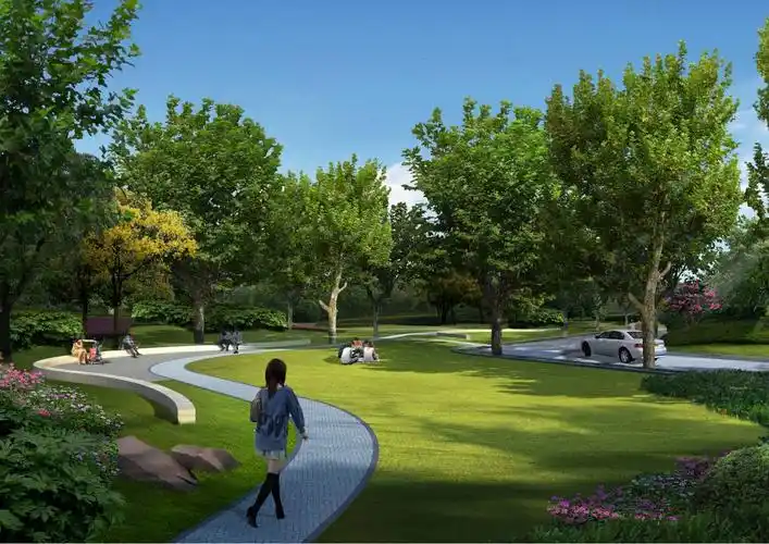 肥城新城街道广场景观设计