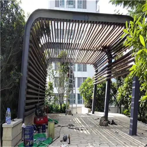 南山钢结构廊架