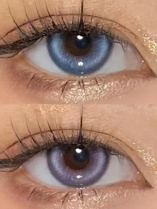 不会对眼的高光款美瞳真实存在