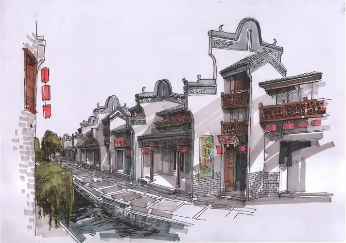 广东岭南水乡特色小镇