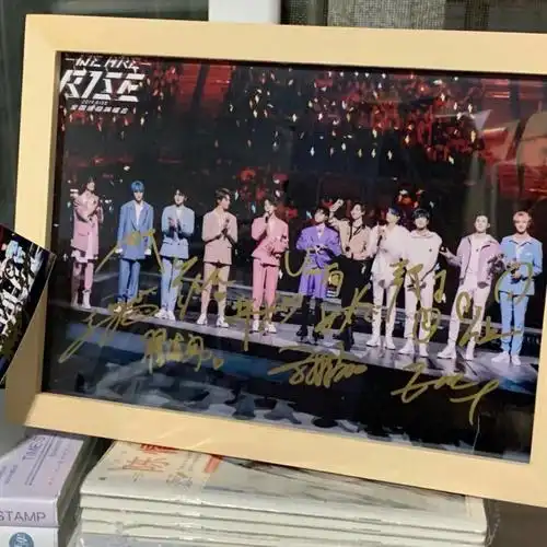 r1se团签2020年库存团签12寸海报单人签创造营同款姓名贴团签t恤应援