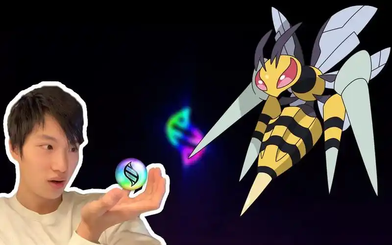 超级大针蜂人生第一只mega进化pokemongo