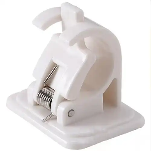 杆毛巾窗帘杆挂钩打孔窗帘打孔免粘窗帘杆帘墙面免固定夹墙门帘杆