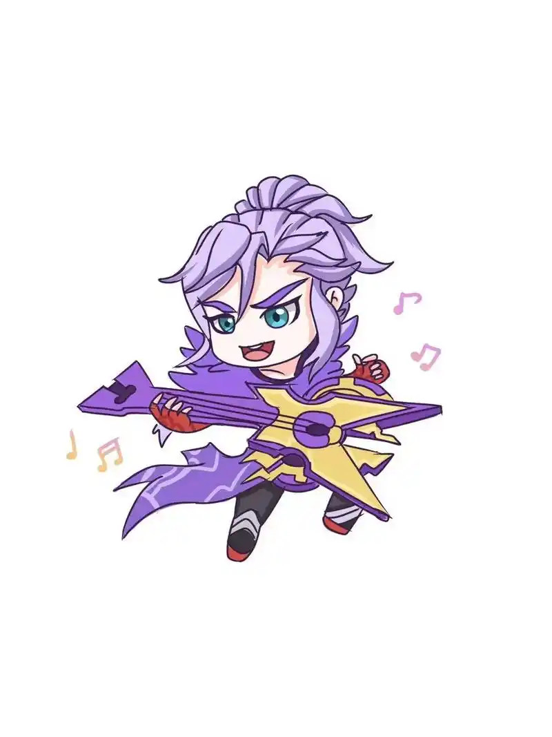 手绘王者荣耀高渐离.#图文伙伴计划 #王者荣耀 #画画 #p - 抖音