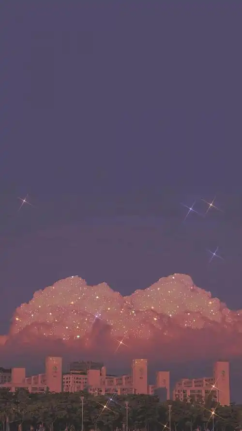 少女心唯美梦幻自然风光