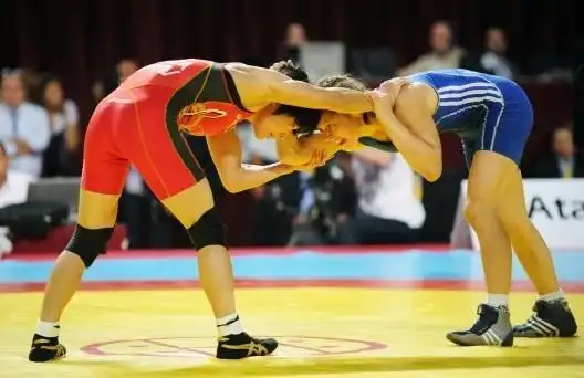48kg级女子自由式摔跤 日本小原日登美夺冠