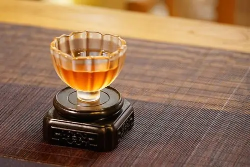 什光手工琉璃茶杯茶盏古法脱蜡梁明毓花信1号茶杯