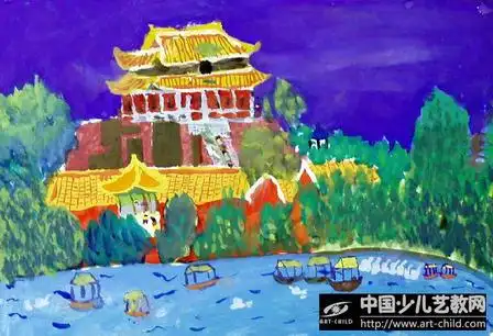 作品名称:  《家乡的龙亭》