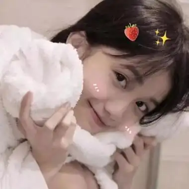 可爱头像女生萌清新图片唯美女生真人头像高清